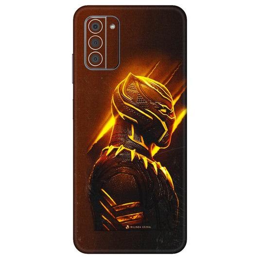 HMD NOKIA Phone Skins (All Models) - Gold Black Panther - 3D Embossed Finish (L-181) HMD Nokia G42 5G