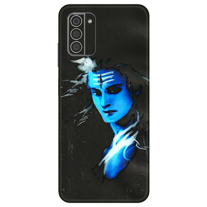 HMD NOKIA Phone Skins (All Models) - Har Har Mahadev Blue/Black - 3D Embossed Finish (L-185) HMD Nokia G42 5G