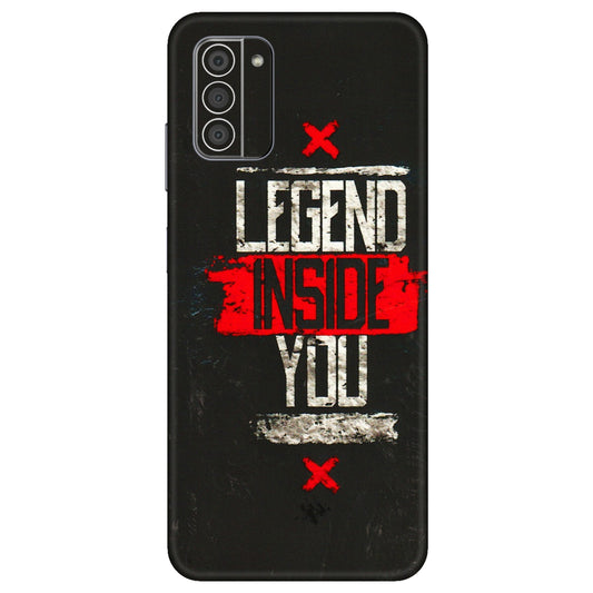 HMD NOKIA Phone Skins (All Models) - Legend Inside You - 3D Embossed Finish (L-186) HMD Nokia G42 5G