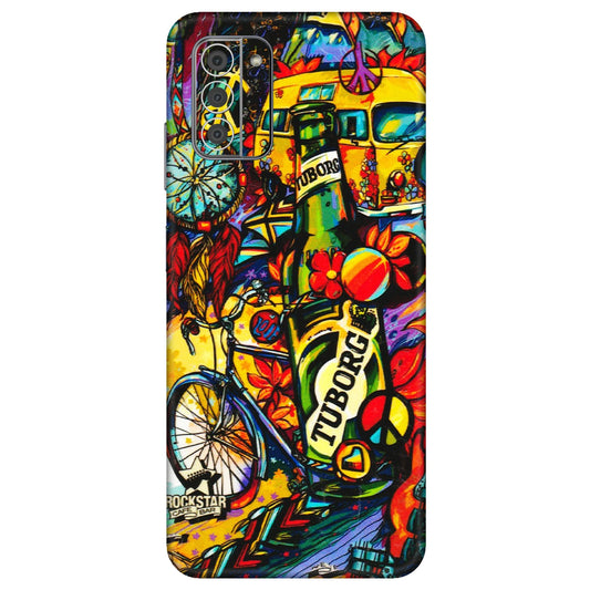 HMD NOKIA Phone Skins (All Models) - Cool Beer Bottle - 3D Embossed Finish (L-193) HMD Nokia G42 5G