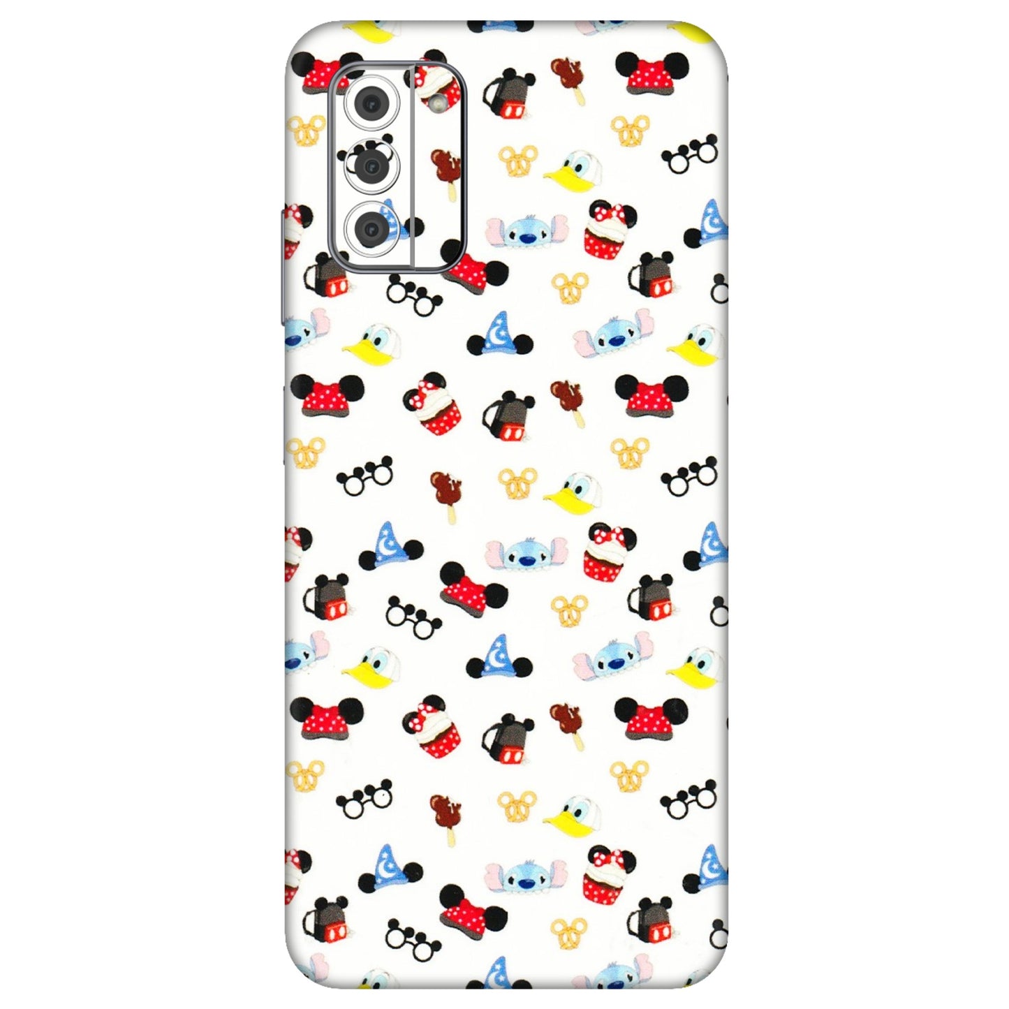 HMD NOKIA Phone Skins (All Models) - Minnie Mouse & Donald Doodles s - 3D Embossed Finish (L-194) HMD Nokia G42 5G
