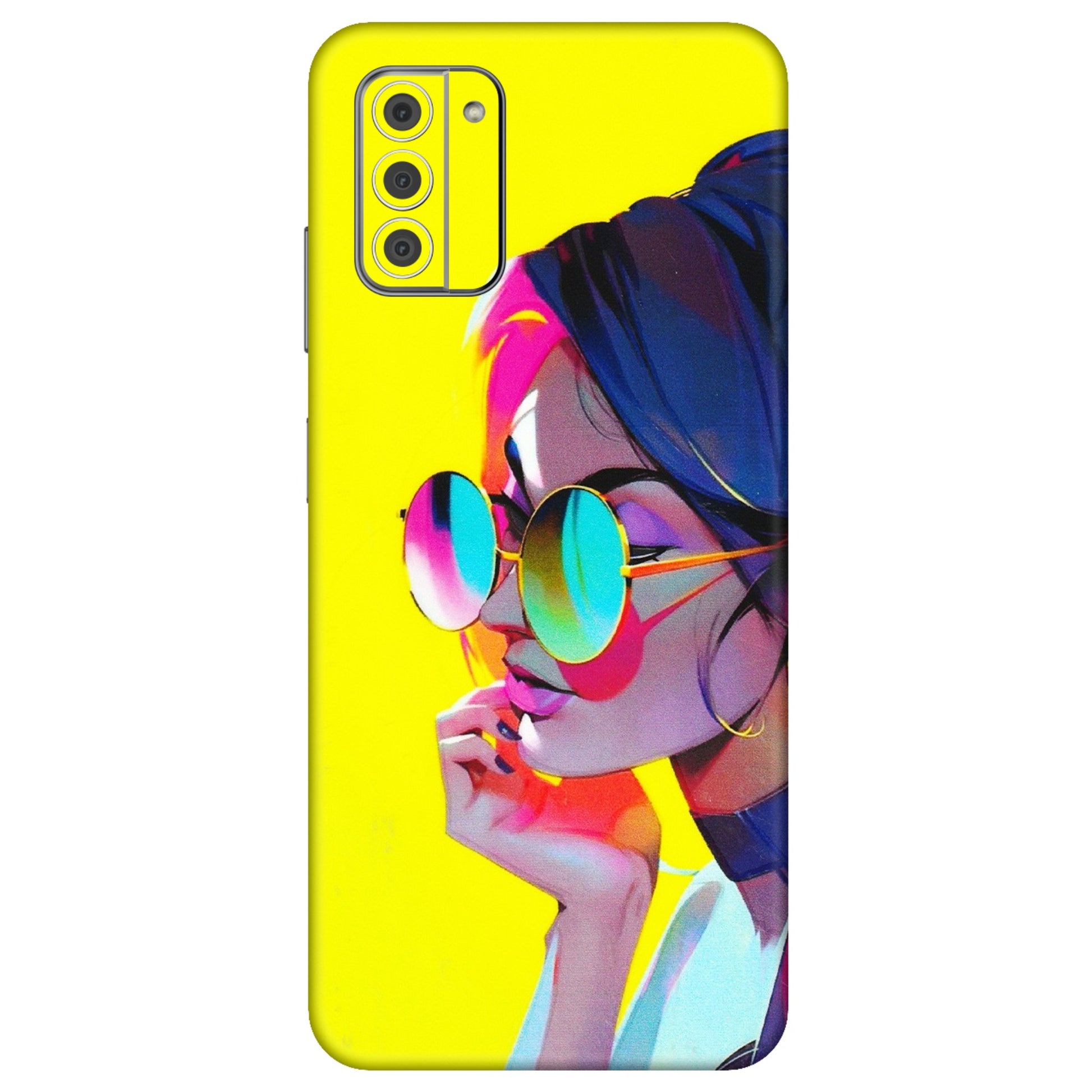HMD NOKIA Phone Skins (All Models) - Bold Stylish Girl - 3D Embossed Finish (L-222) HMD Nokia G42 5G