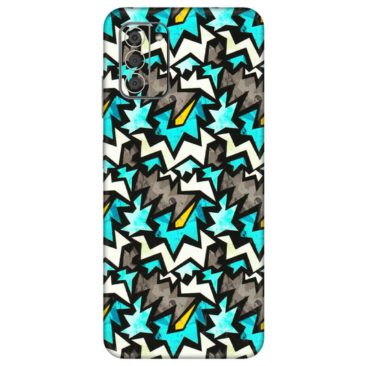 HMD NOKIA Phone Skins (All Models) - Funky Zig Zag - 3D Embossed Finish (L-223) HMD Nokia G42 5G
