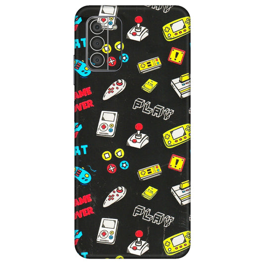 HMD NOKIA Phone Skins (All Models) - Gaming Doodles - 3D Embossed Finish (L-224) HMD Nokia G42 5G