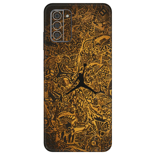 HMD NOKIA Phone Skins (All Models) - Premium Gold Basketball Player - 3D Embossed Finish (L-236) HMD Nokia G42 5G