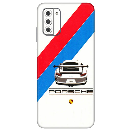 HMD NOKIA Phone Skins (All Models) - Porche Car Sober Logo - 3D Embossed Finish (L-248) HMD Nokia G42 5G
