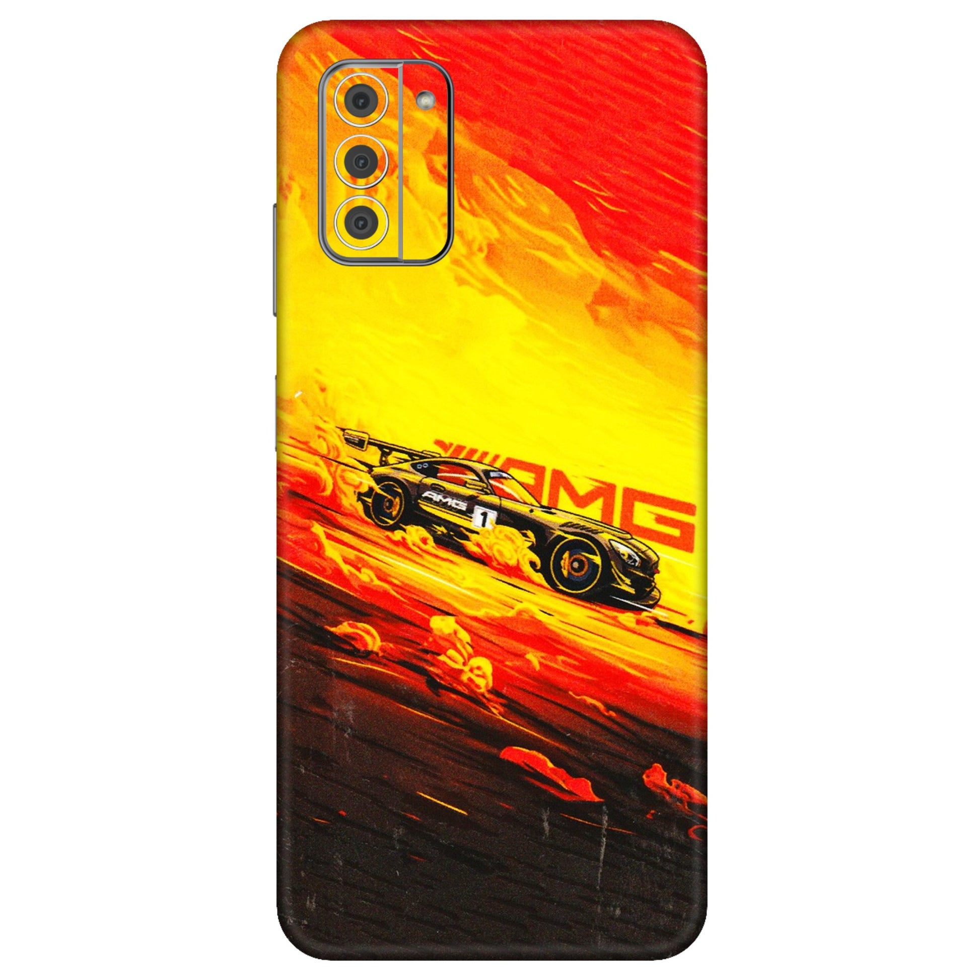 HMD NOKIA Phone Skins (All Models) - AMG Car Speed Cover - 3D Embossed Finish (L-256) HMD Nokia G42 5G