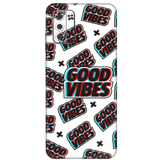 HMD NOKIA Phone Skins (All Models) - Good Vibes - 3D Embossed Finish (L-282) HMD Nokia G42 5G