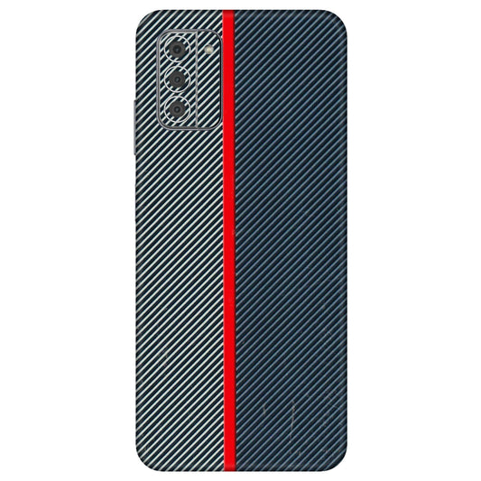 HMD NOKIA Phone Skins (All Models) - Blue Sober Lines - 3D Embossed Finish (L-305) HMD Nokia G42 5G