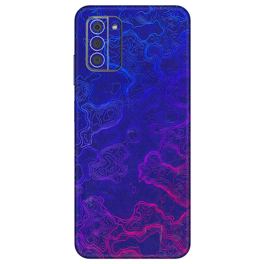 HMD NOKIA Phone Skins (All Models) - Purple Ripples Swirl - 3D Embossed Finish (L-314) HMD Nokia G42 5G