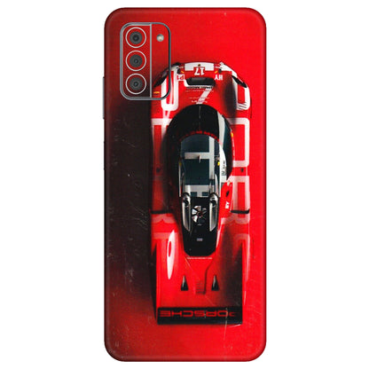 HMD NOKIA Phone Skins (All Models) - Red Porsche Car Logo - 3D Embossed Finish (L-315) HMD Nokia G42 5G