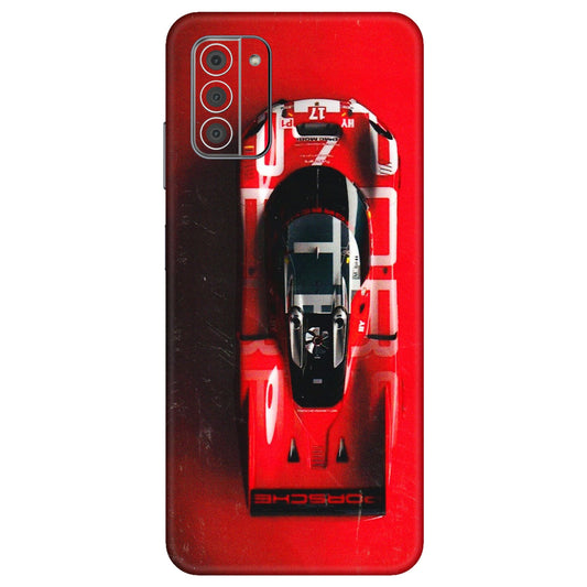HMD NOKIA Phone Skins (All Models) - Red Porsche Car Logo - 3D Embossed Finish (L-315) HMD Nokia G42 5G