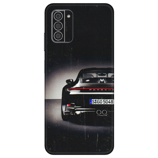 HMD NOKIA Phone Skins (All Models) - New Black Porsche GT3 - 3D Embossed Finish (L-327) HMD Nokia G42 5G