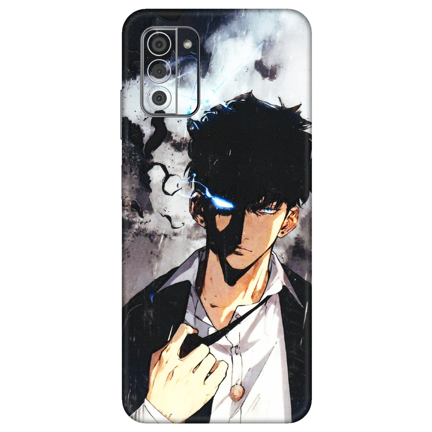 HMD NOKIA Phone Skins (All Models) - Sung Jinwoo Manhwa Anime - 3D Embossed Finish (L-328) HMD Nokia G42 5G