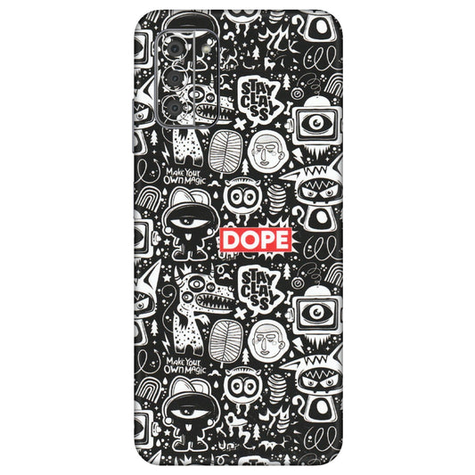HMD NOKIA Phone Skins (All Models) - Dope Stay Classy Black Doodles - Matte Finish (M-126) HMD Nokia G42 5G