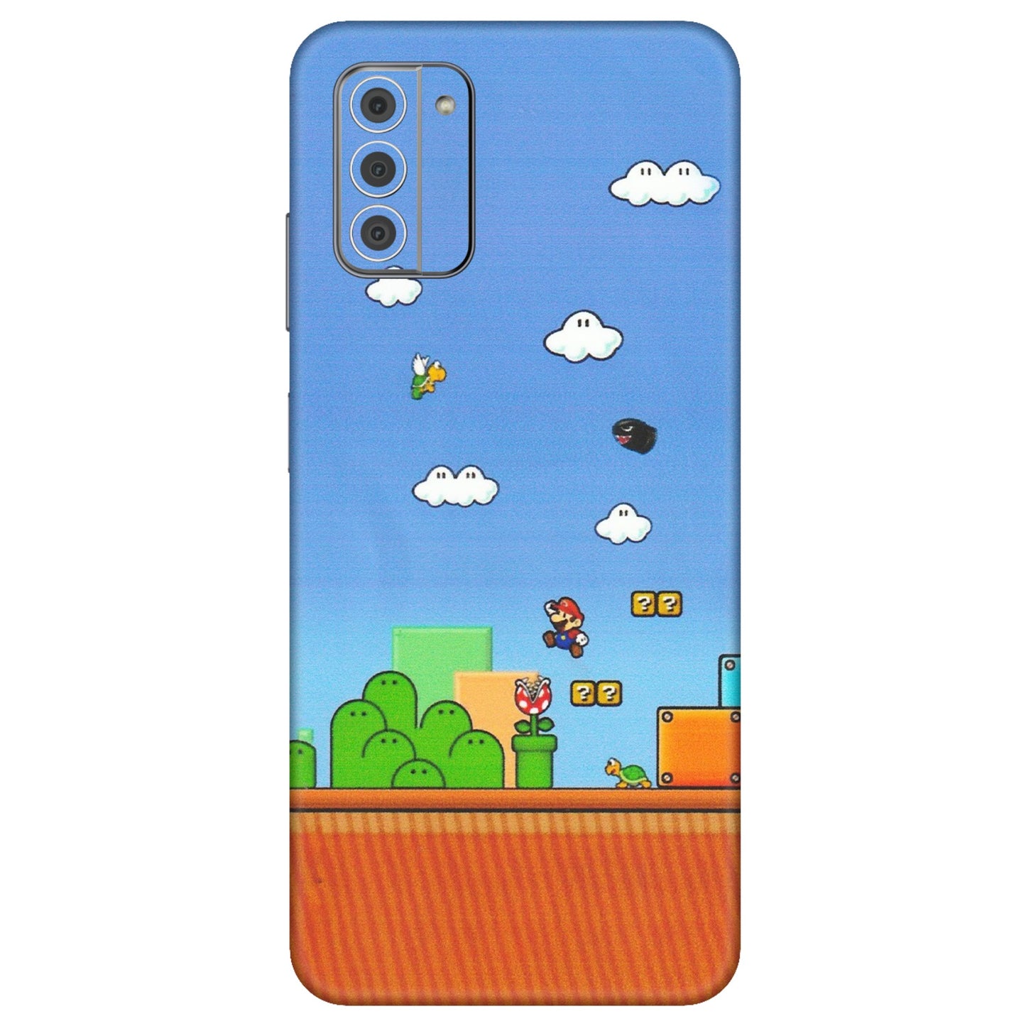 HMD NOKIA Phone Skins (All Models) - Mario Game Scene - Matte Finish (M-24) HMD Nokia G42 5G
