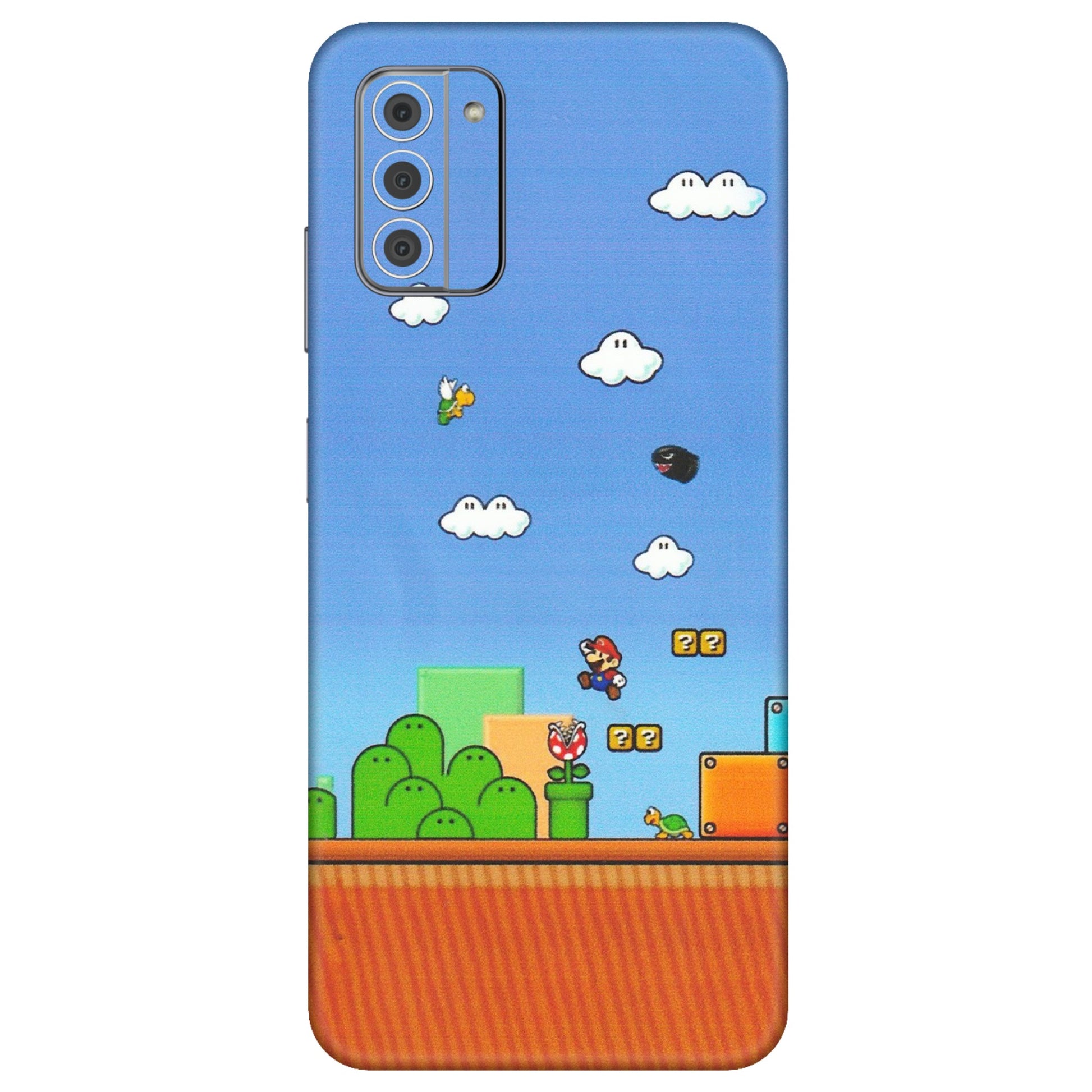 HMD NOKIA Phone Skins (All Models) - Mario Game Scene - Matte Finish (M-24) HMD Nokia G42 5G
