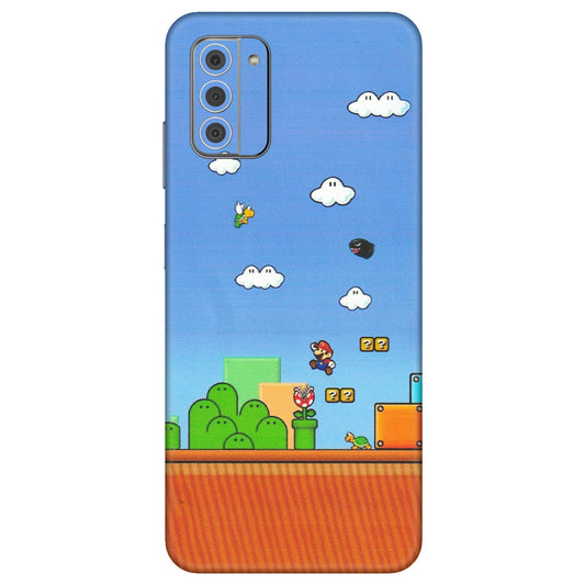 HMD NOKIA Phone Skins (All Models) - Mario Game Scene - Matte Finish (M-24) HMD Nokia G42 5G