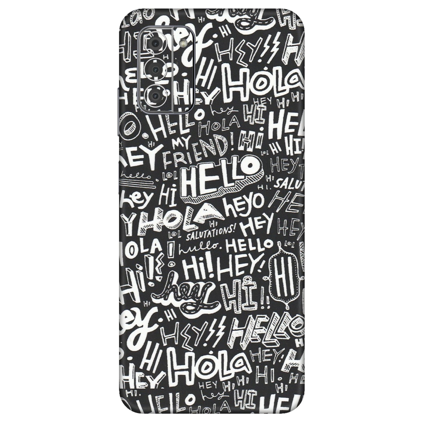 HMD NOKIA Phone Skins (All Models) - Hi Hello Doodles - Matte Finish (M-25) HMD Nokia G42 5G