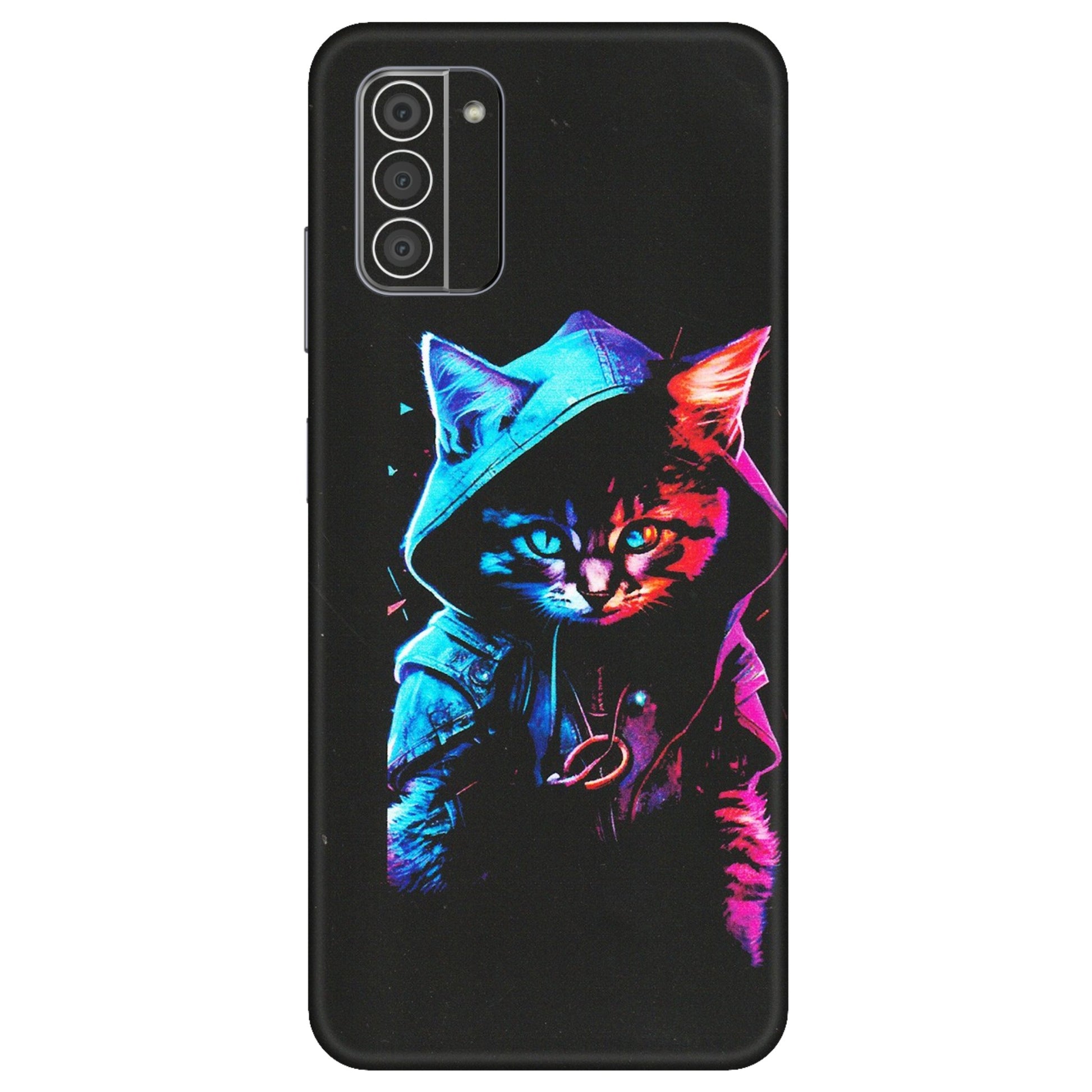 HMD NOKIA Phone Skins (All Models) - Cyberpunk Cat - Matte Finish (M-45) HMD Nokia G42 5G