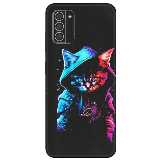 HMD NOKIA Phone Skins (All Models) - Cyberpunk Cat - Matte Finish (M-45) HMD Nokia G42 5G