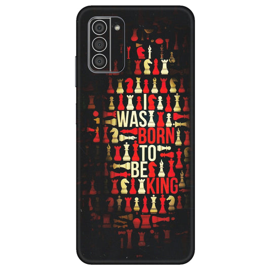 HMD NOKIA Phone Skins (All Models) - Born To Be King - Matte Finish (M-73) HMD Nokia G42 5G