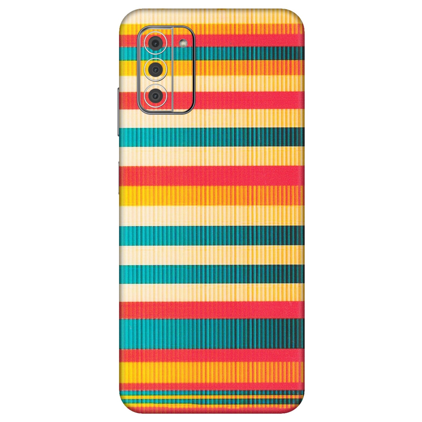 HMD NOKIA Phone Skins (All Models) - Colourful Stripes Soothing Effect - Matte Finish (M-86) HMD Nokia G42 5G