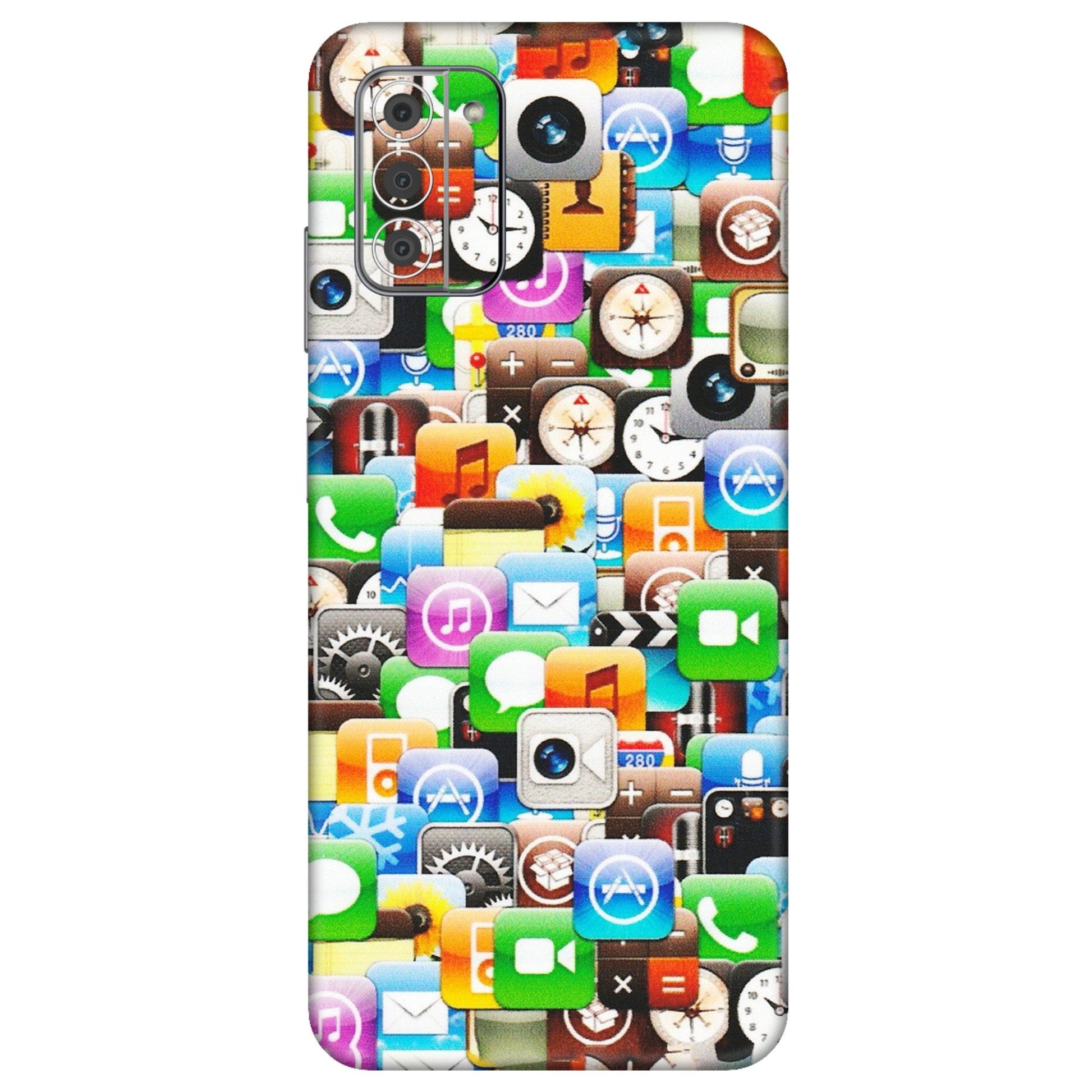 HMD NOKIA Phone Skins (All Models) - All Apple Icons - Matte Finish (M-93) HMD Nokia G42 5G
