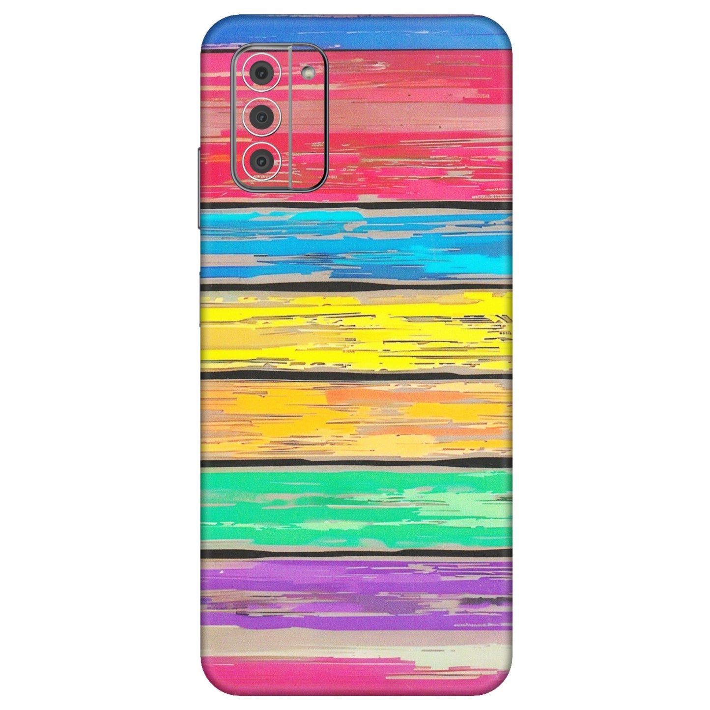 HMD NOKIA Phone Skins (All Models) - Multi Colour Wooden Wall - Matte Finish (M-96) HMD Nokia G42 5G