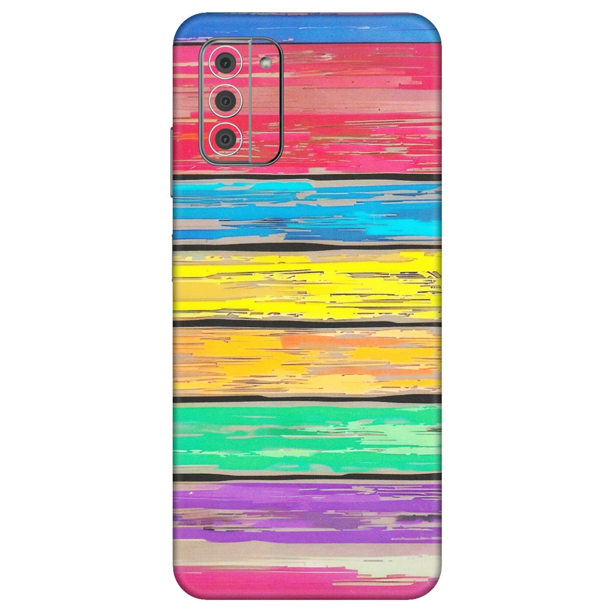 HMD NOKIA Phone Skins (All Models) - Multi Colour Wooden Wall - Matte Finish (M-96) HMD Nokia G42 5G