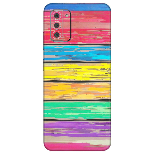 HMD NOKIA Phone Skins (All Models) - Multi Colour Wooden Wall - Matte Finish (M-96) HMD Nokia G42 5G