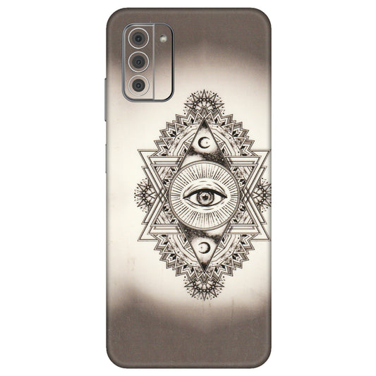 HMD NOKIA Phone Skins (All Models) - Illuminati Great Eye - Transparent Finish (T-14) HMD Nokia G42 5G