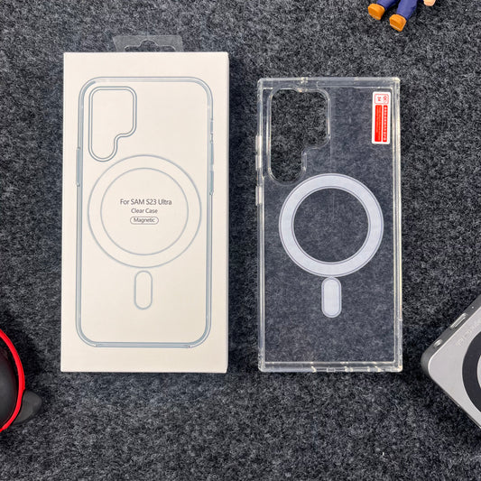 Transparent Magsafe Cover & Case for Samsung