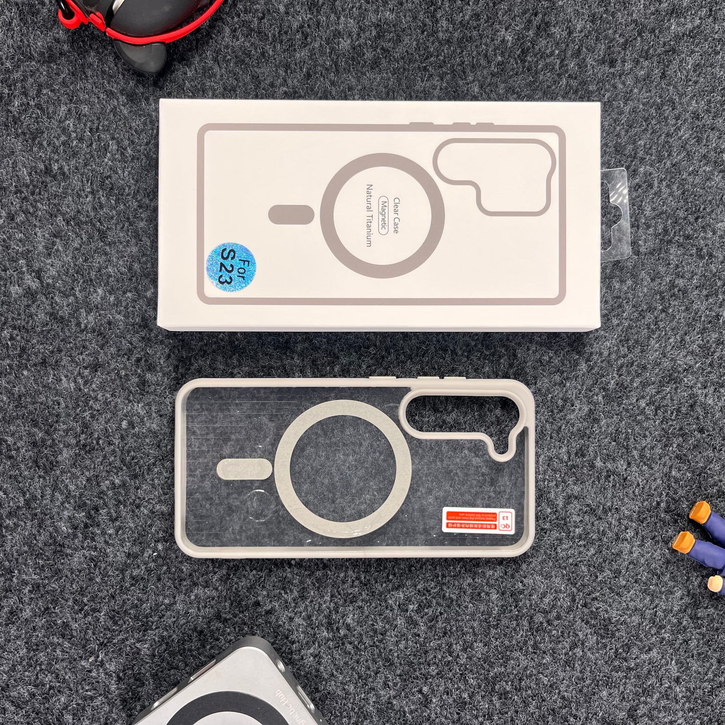 Natural Titanium Cover & Case for Samsung Models