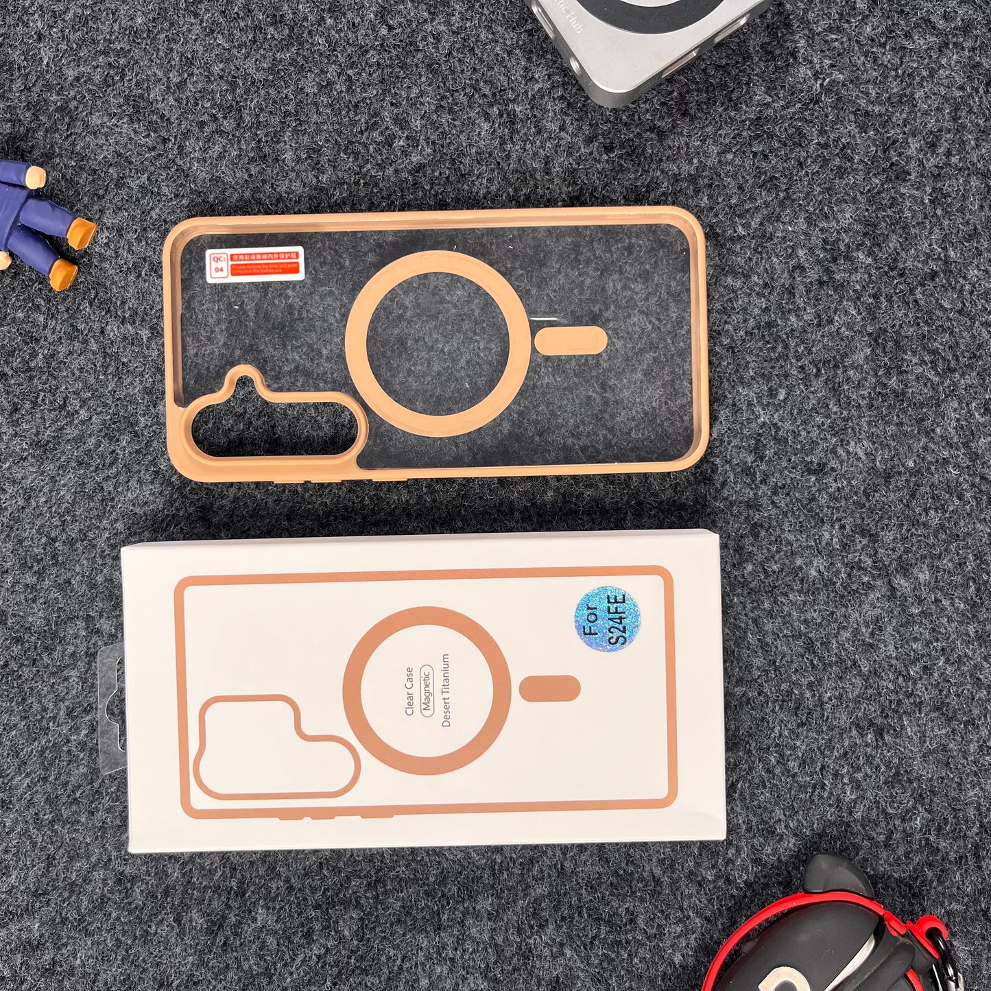 Desert Titanium Cover & Case for Samsung Models