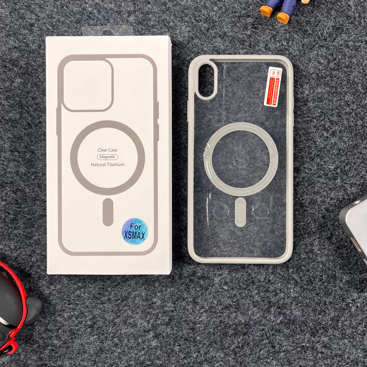 Natural Titanium Magsafe Cover & Case for iPhone (All Models)