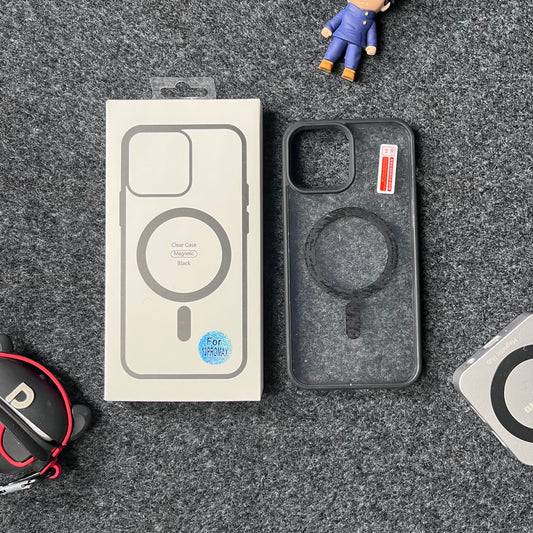 Black Magsafe Cover & Case for iPhone (All Models)