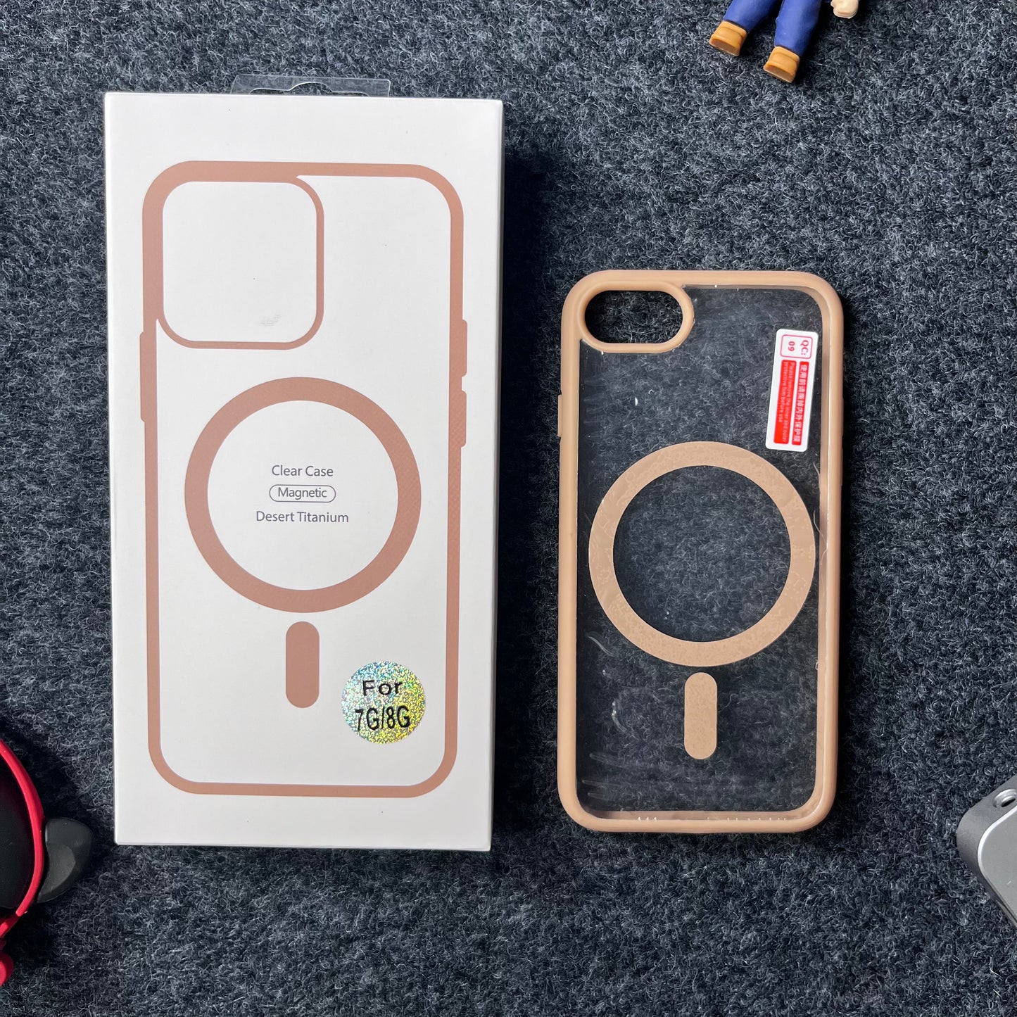 Desert Titanium Magsafe Cover & Case for iPhone (All Models)
