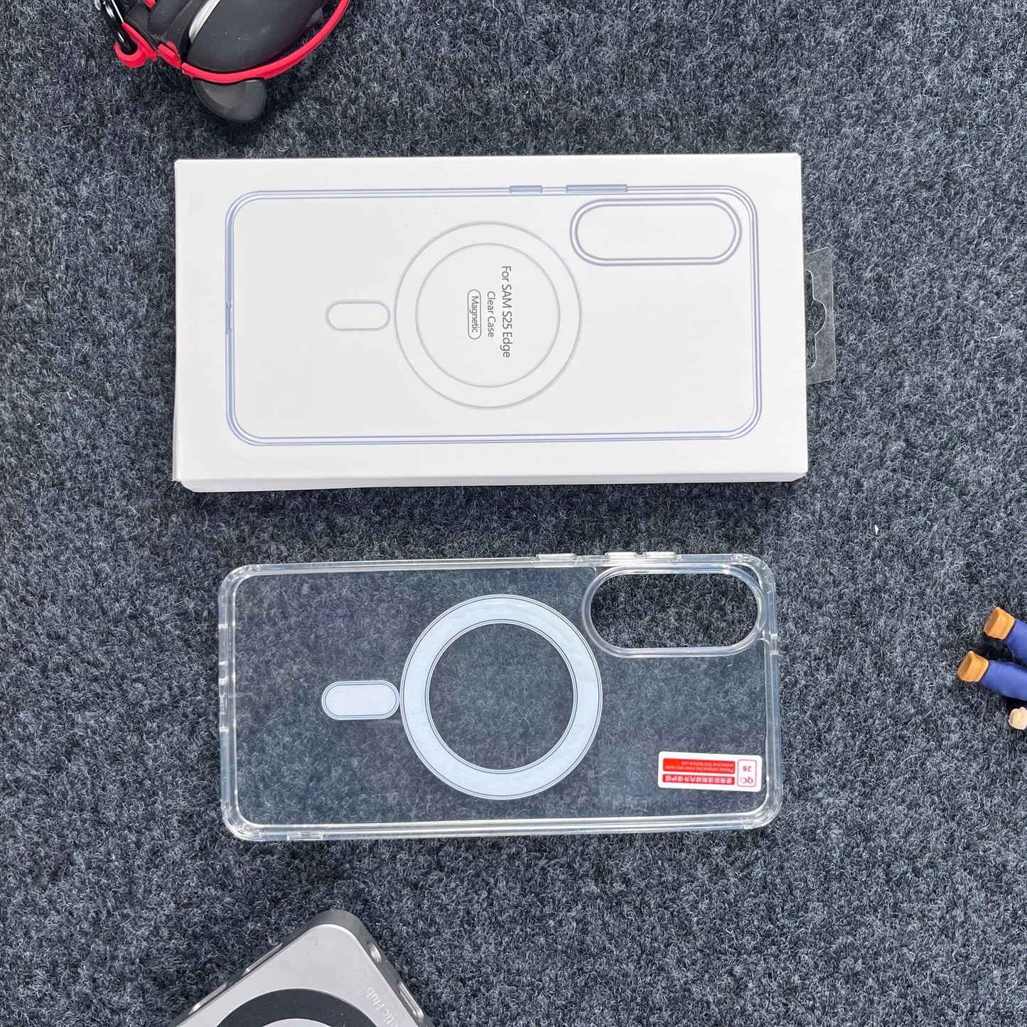 Transparent Magsafe Cover & Case for Samsung