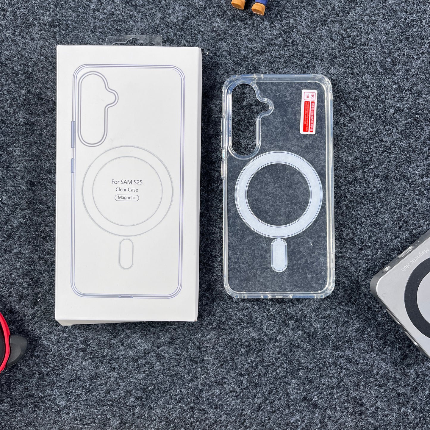 Transparent Magsafe Cover & Case for Samsung