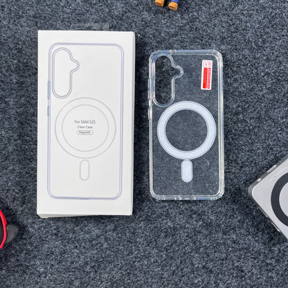 Transparent Magsafe Cover & Case for Samsung