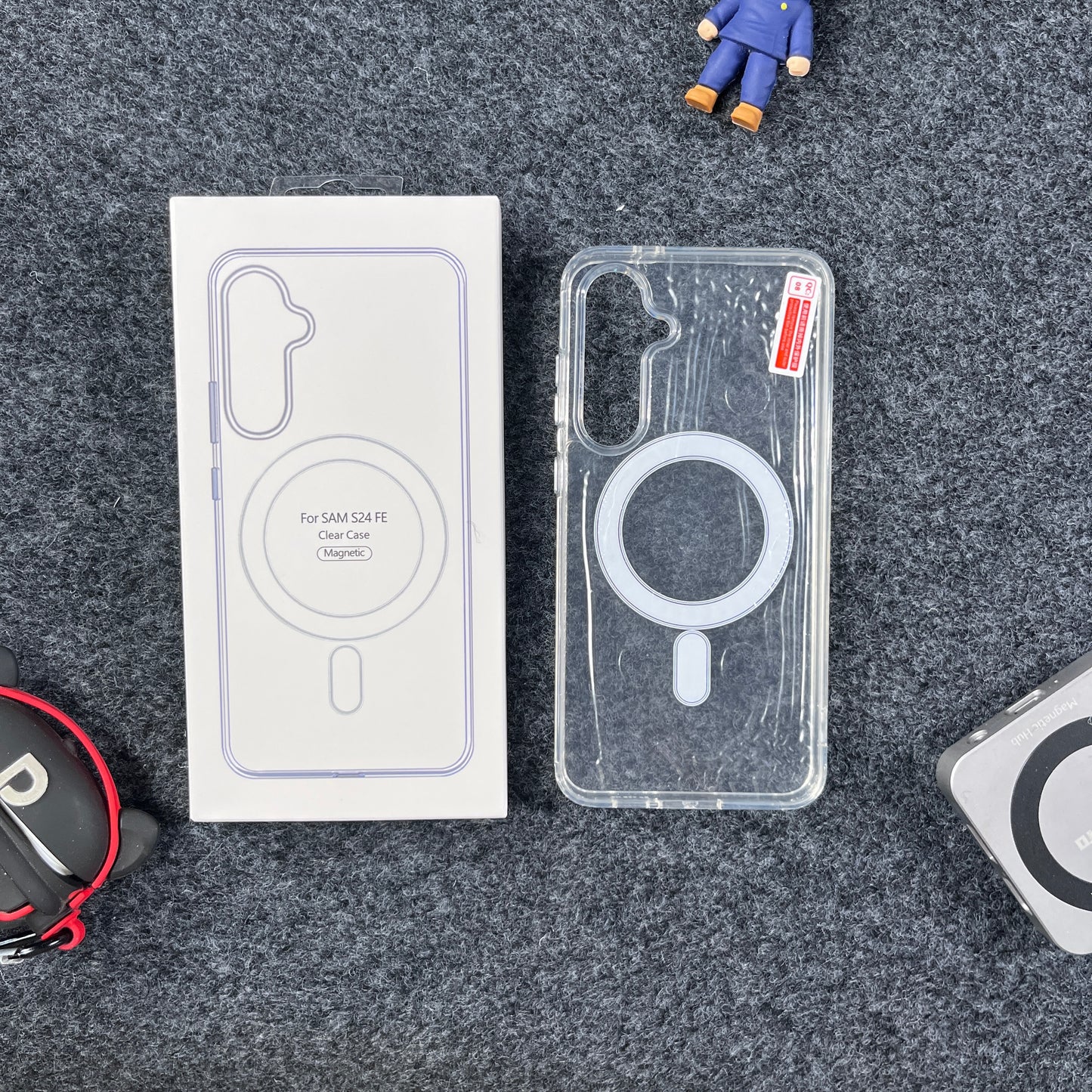 Transparent Magsafe Cover & Case for Samsung