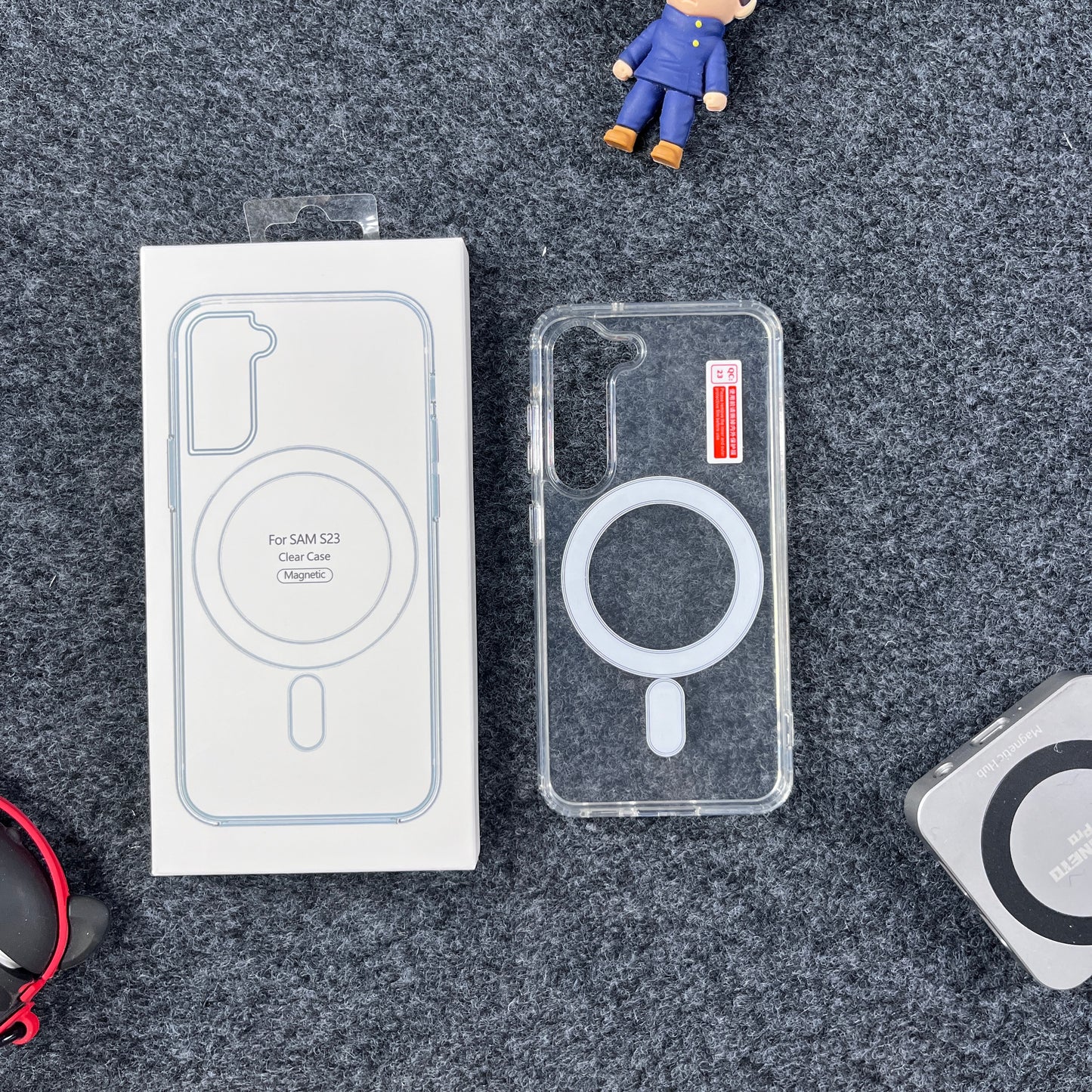 Transparent Magsafe Cover & Case for Samsung