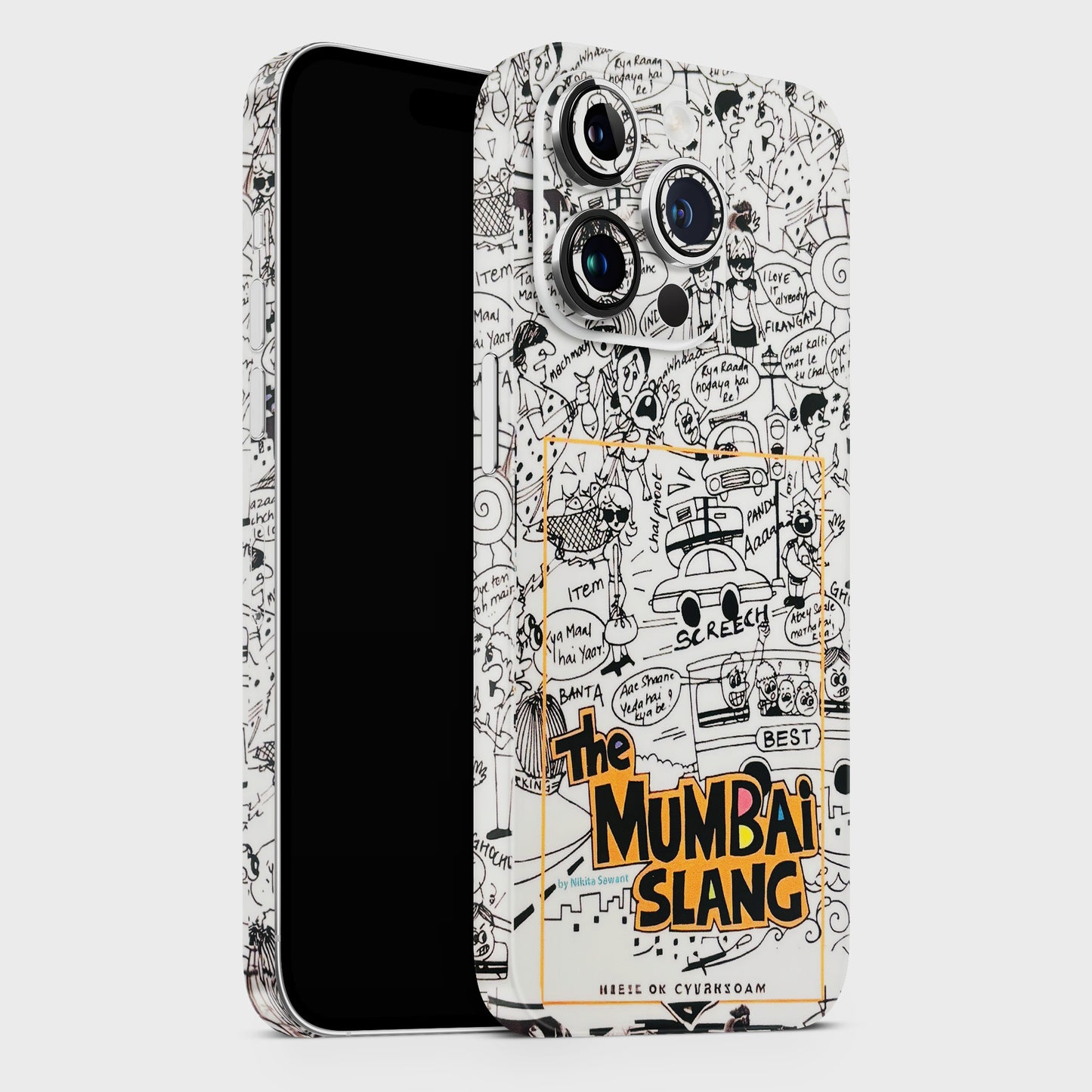 The Mumbai Slang Matte Finish Phone Skin