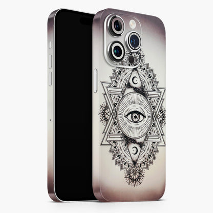 Tranzy Series Illuminati Great Eye Matte Finish Phone Skin