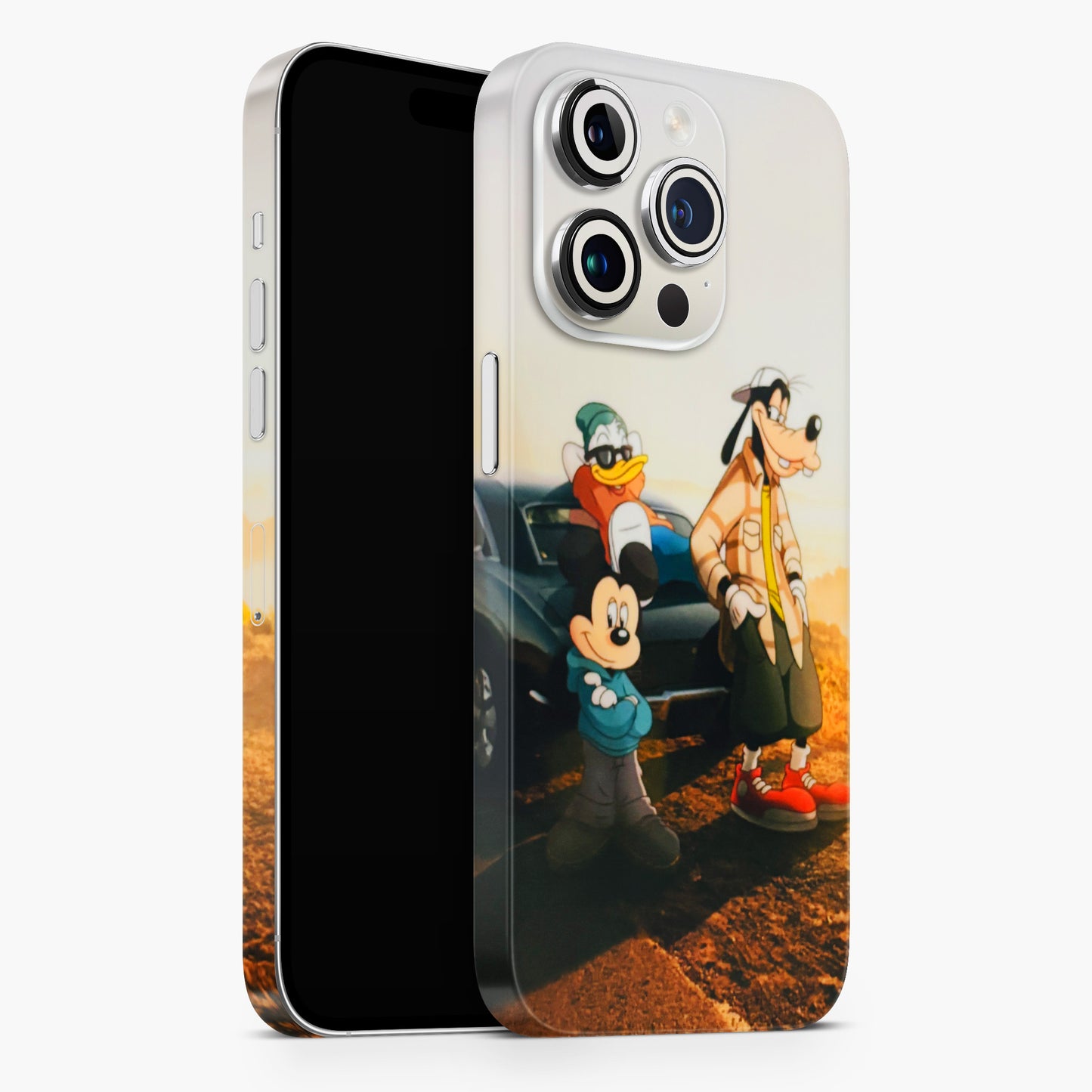 Tranzy Series Hello Mr. Goofy Matte Finish Phone Skin