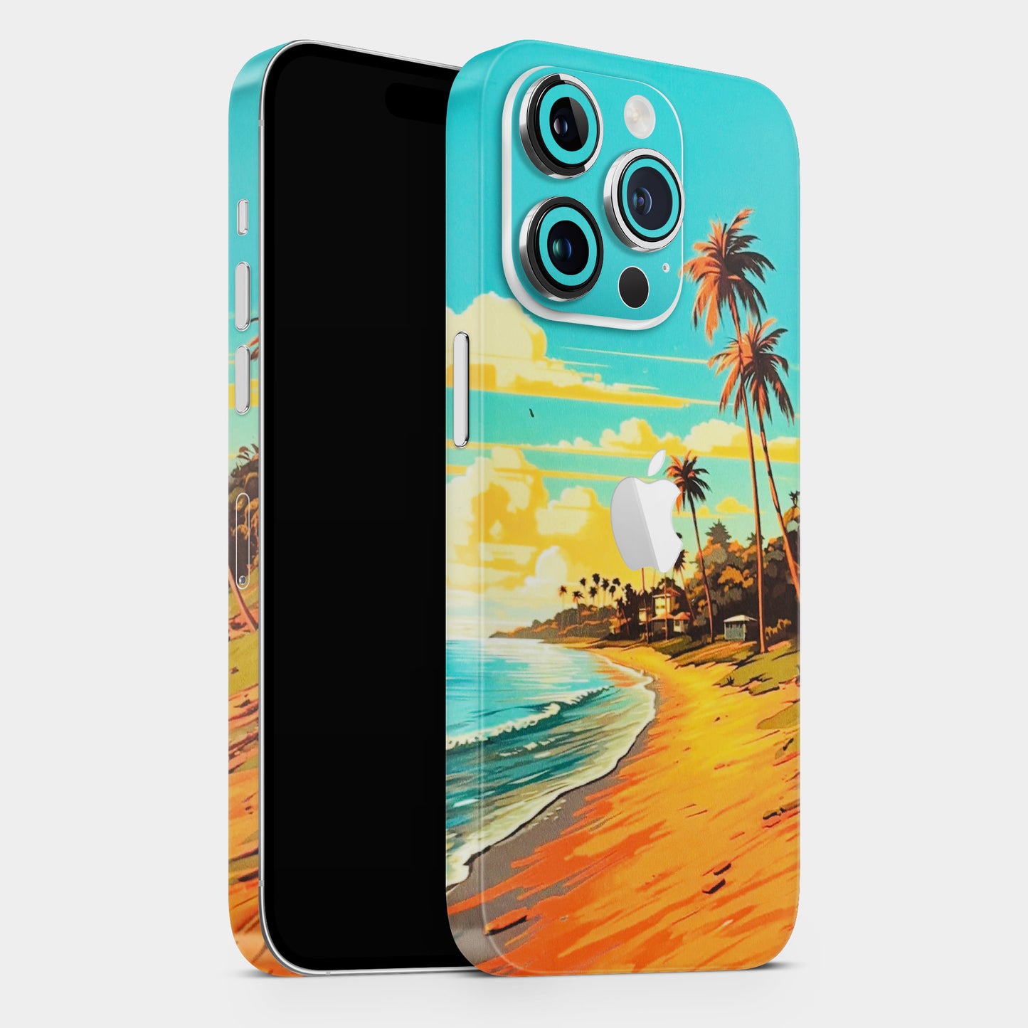 Miami Beach Matte Finish Phone Skin