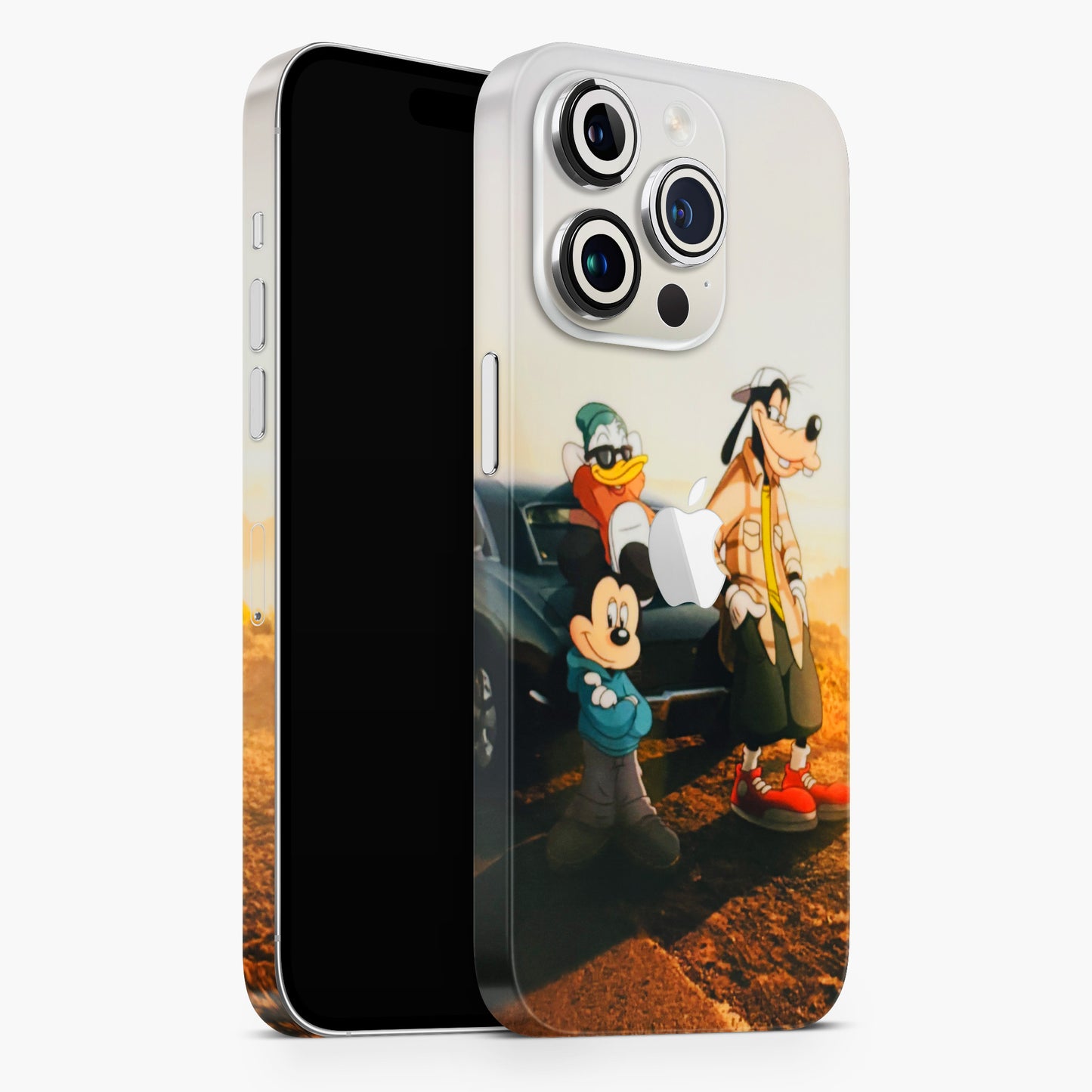 Tranzy Series Hello Mr. Goofy Matte Finish Phone Skin