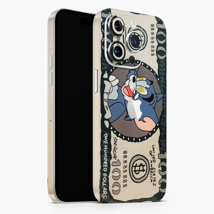 Tranzy Series One Hundred Dollar Tom Matte Finish Phone Skin