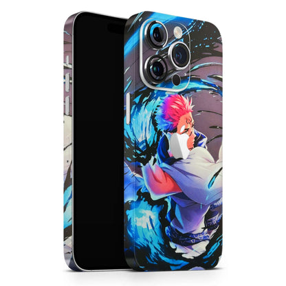 New Jujutsu Kaisen Grey Blue Anime Matte Finish Phone Skin